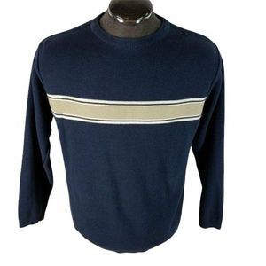 Gap colorblock long sleeve medium blue Sweater‎